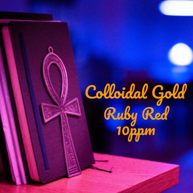 RubyRed Colloidal Gold 10 ppm Brainfit